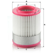 MANN-FILTER Engine Air Filter C 1652/1