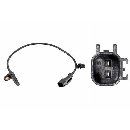 Hella ABS Wheel Speed Sensor Rear 6PU 358 216-611