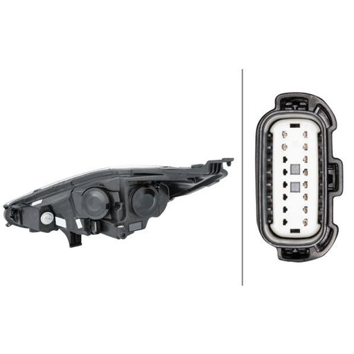 Hella Headlight Headlamp W5W Right 1LL 354 803-101