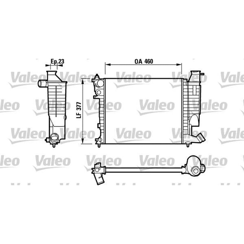 Valeo Engine Radiator 732534