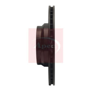 Apec 2 x Vented Front Brake Discs DSK2413-x2