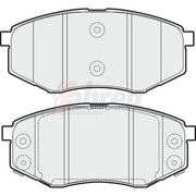 Fahren Front Brake Vented Discs & Pads fits Hyundai Sonata VI 2011-2014 2.0