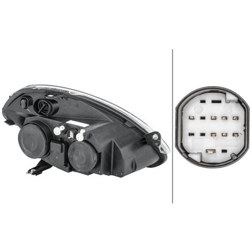 Hella Headlight Headlamp PY21W Left 1EB 270 521-431