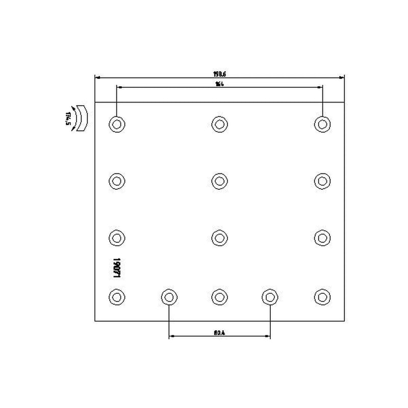 DON Don Cv Brake Lining Set VL882S7115