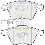 NAPA Front Brake Pad Set NBP1405