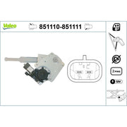 Valeo Electric Window Regulator Lifter Right Rear 851111