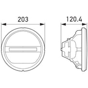 Hella Headlamp Insert Gr 1F8 Front 1F8 241 449-011 1544979 1F8 241 449-011