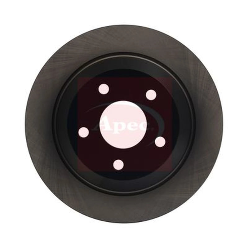 Apec 2 x Solid Rear Brake Discs DSK3625-x2