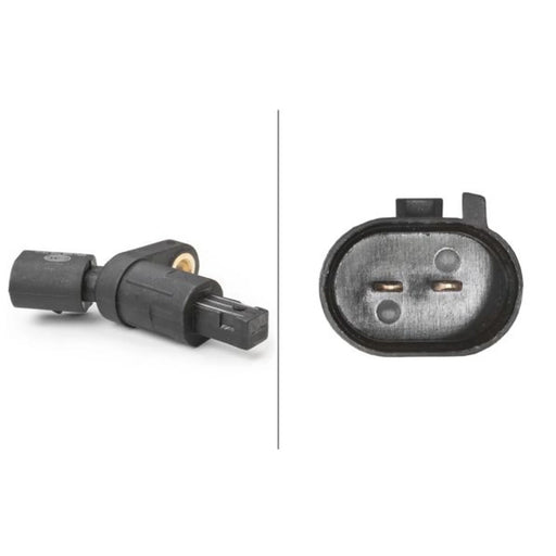Hella ABS Wheel Speed Sensor Rear 6PU 009 106-181