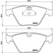 Mintex Front Brake Pad Set MDB3133