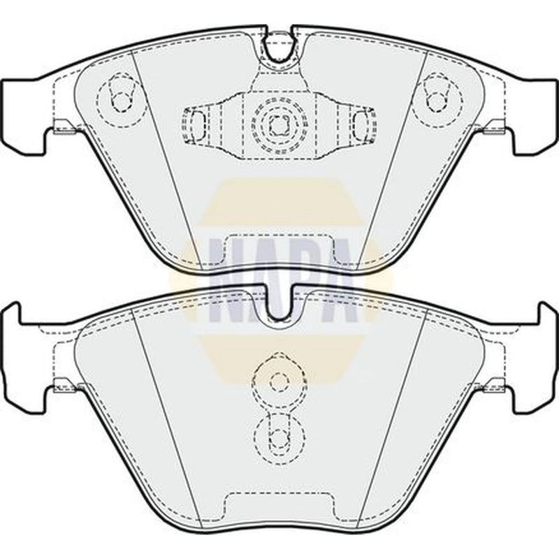 NAPA Front Brake Pad Set NBP1564