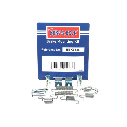 Borg & Beck Parking Brake Shoe Accessory Kit Rear BBK6188