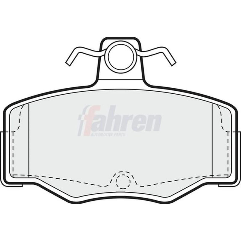 Fahren Rear Brake Pad Set FBP3799