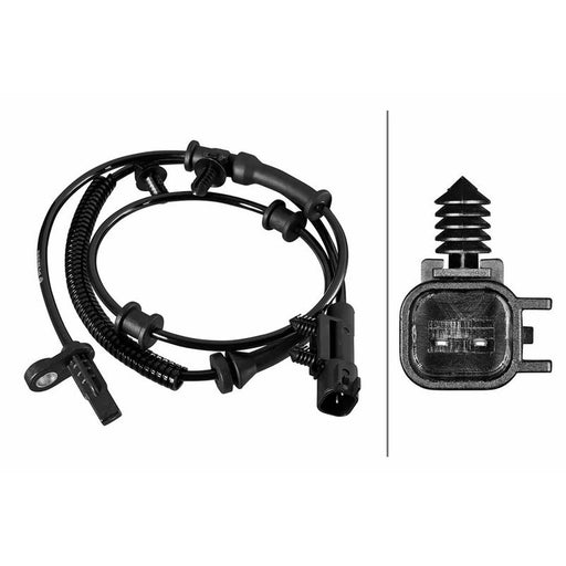 Hella ABS Wheel Speed Sensor Front 6PU 358 219-191