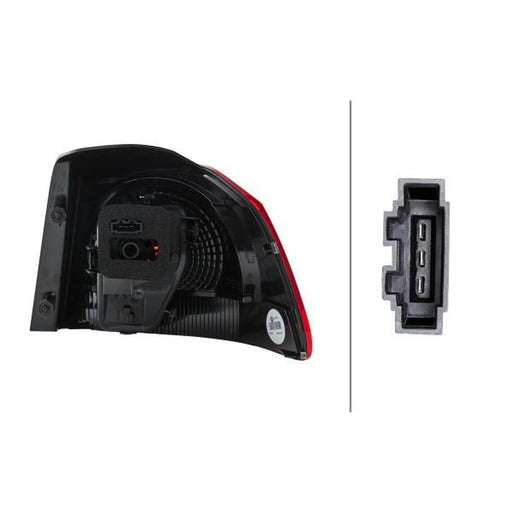 Hella Tail Light / Lamp WY21W Left 2SD 009 922-091