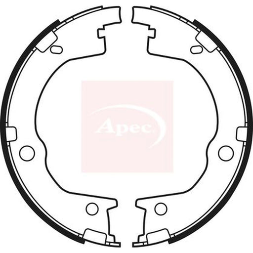 Apec Parking Brake Shoe Set SHU746