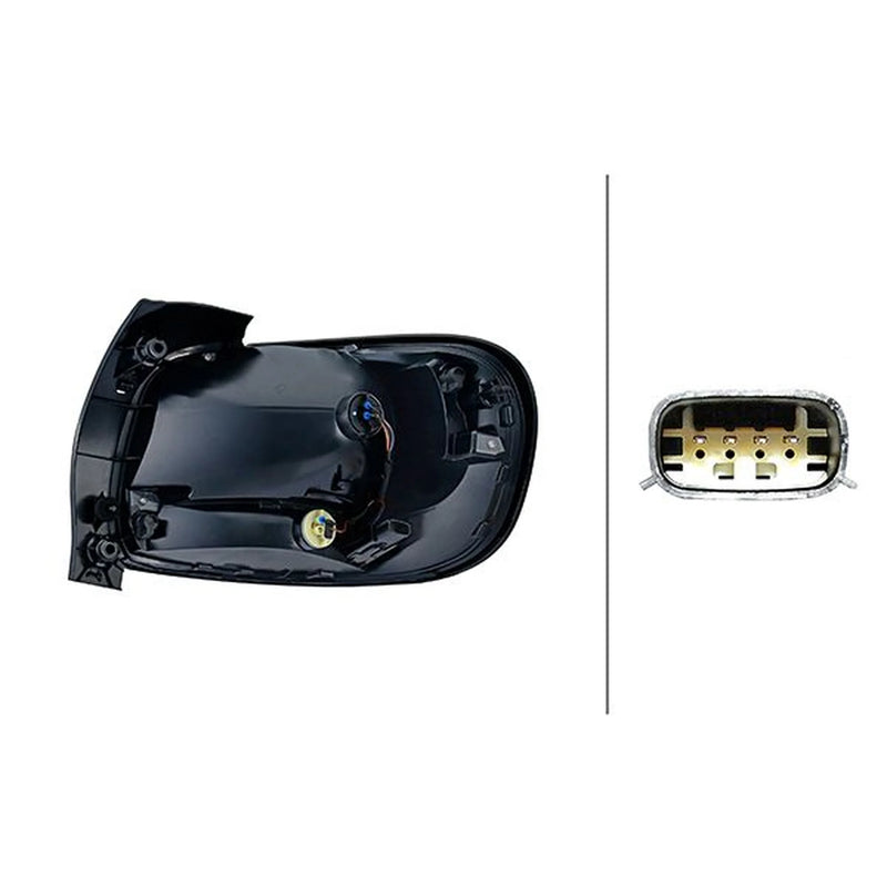 Hella Tail Light / Lamp WY21W Left 2SD 012 516-111