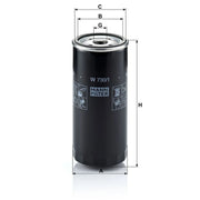 MANN-FILTER Engine Oil Filter W 730/1
