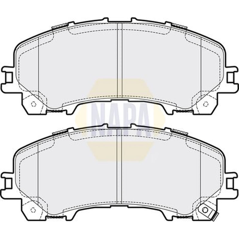 NAPA Front Brake Pad Set NBP1357