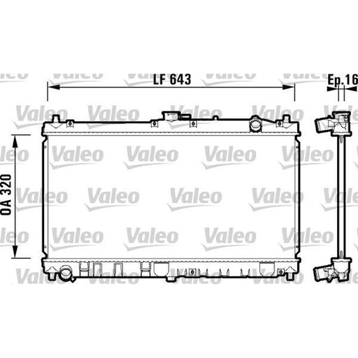 Valeo Engine Radiator 734119