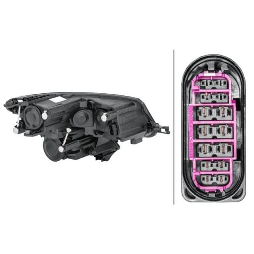 Hella Headlight Headlamp PWY24W Left 1EF 012 669-091