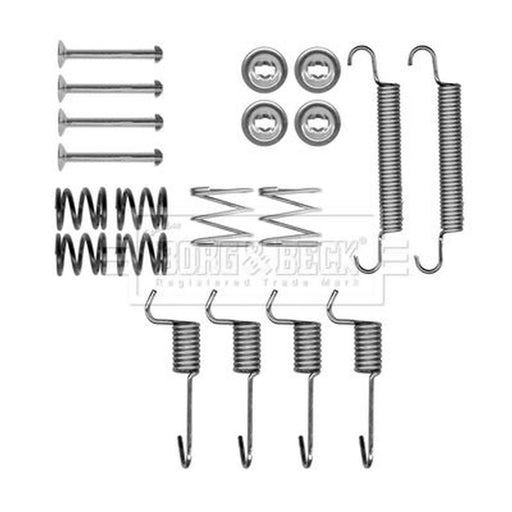 Borg & Beck Parking Brake Shoe Accessory Kit Rear BBK6304