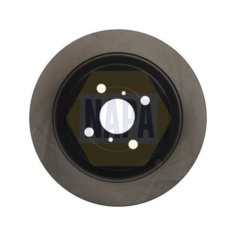 NAPA 2 x Solid Rear Brake Discs NBD5097-x2