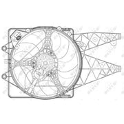 NRF Engine Cooling Fan 47203