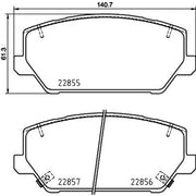 Mintex Front Brake Pad Set MDB4081