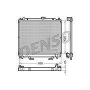 Denso Engine Radiator DRM45015