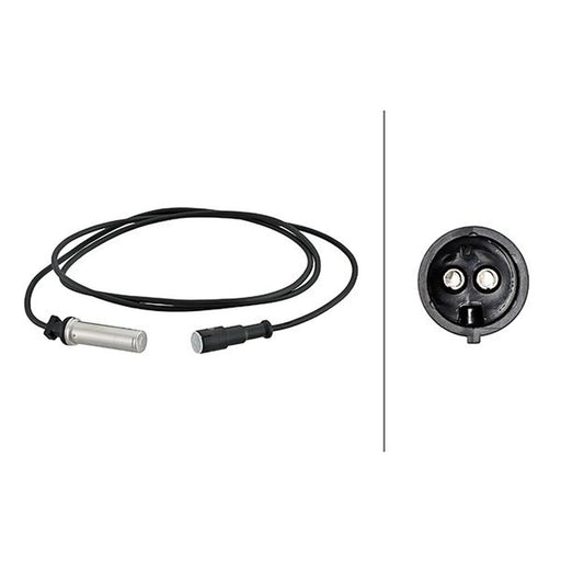 Hella ABS Wheel Speed Sensor Rear 6PU 230 048-141