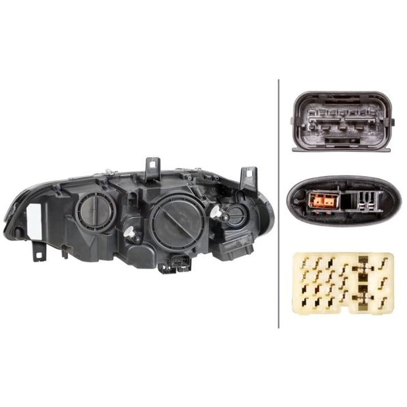 Hella Headlight Headlamp LED Right 1ZS 009 645-521