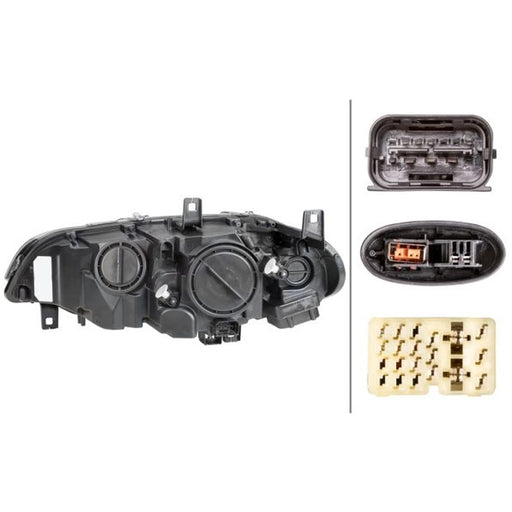 Hella Headlight Headlamp LED Right 1ZS 009 645-521