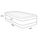 Dellonda Raised Air Bed with Built-in Electric Pump & Storage Bag - Single - Dellonda - Van Life Living