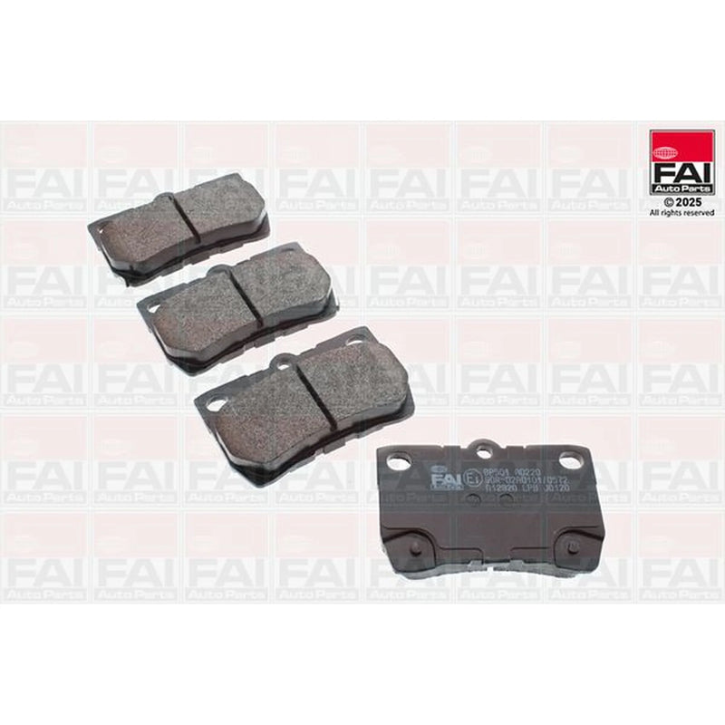 FAI Rear Brake Pad Set BP501