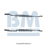 BM Catalysts Exhaust Pipe OD BM51237