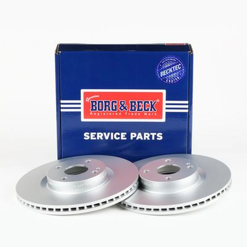Borg & Beck 2 x Vented Front Brake Discs BBD5594-x2