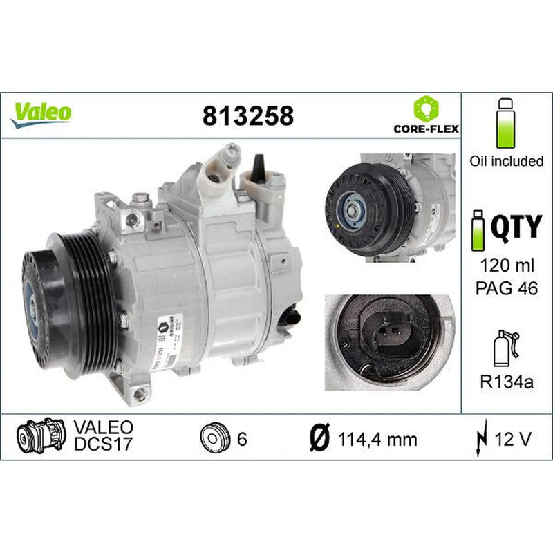 Valeo Air Conditioning Compressor 813258