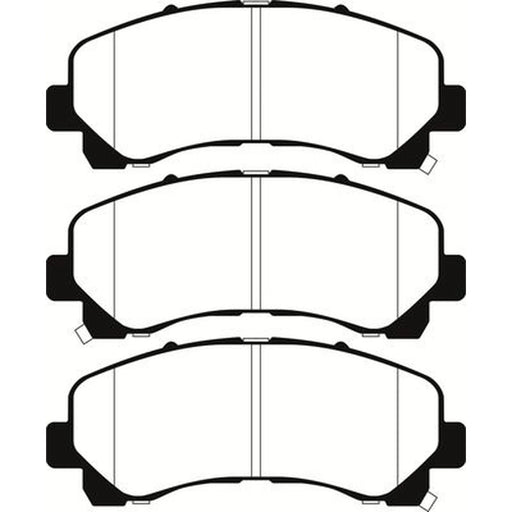 Abtex Front Brake Pad Set PLU2092