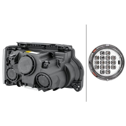 Hella Headlight Headlamp D1S/H7 Left 1LL 238 036-411