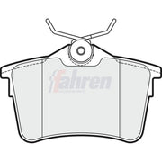 Fahren Rear Brake Pad Set FBP3247