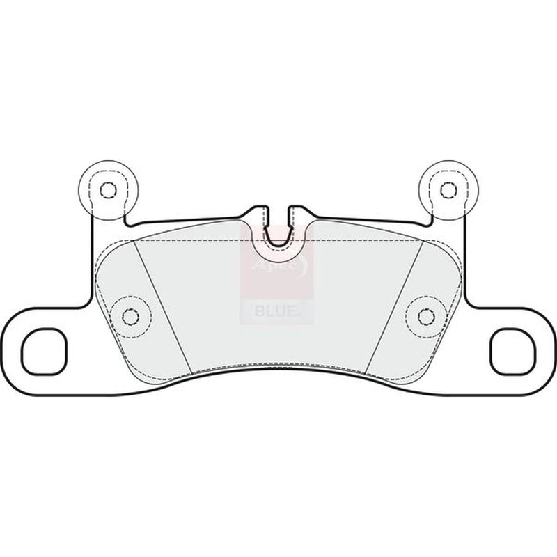 Apec Rear Brake Pad Set PD3689