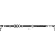 Abtex Brake Hydraulic Hose Line Right ABH1179