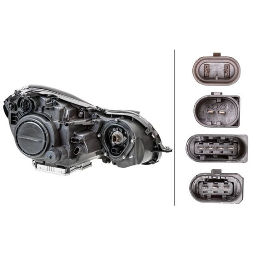 Hella Headlight Headlamp D2S/H7 Left 1EL 008 369-091