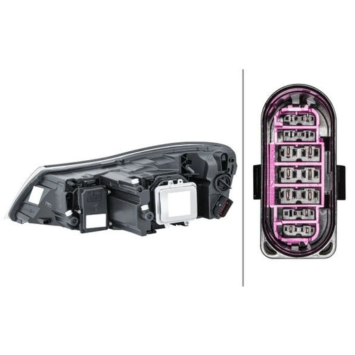 Hella Headlight Headlamp D1S/H1 Right 1ZL 247 052-321