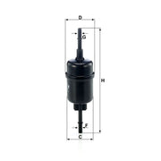 MANN-FILTER Fuel Filter Element WK 511/2