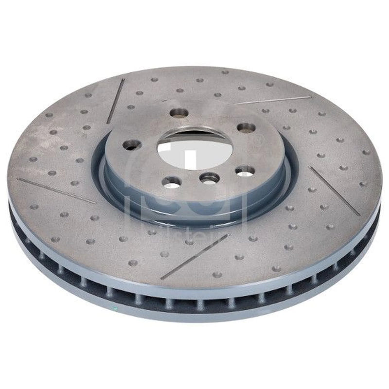 Febi 2 x Vented Front Brake Discs 185854-x2