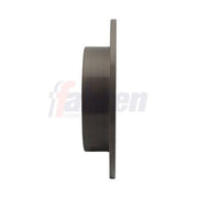 Fahren 2 x Solid Brake Discs fits Toyota Avensis 2003-2008 1.6 1.8 2.0 2.4