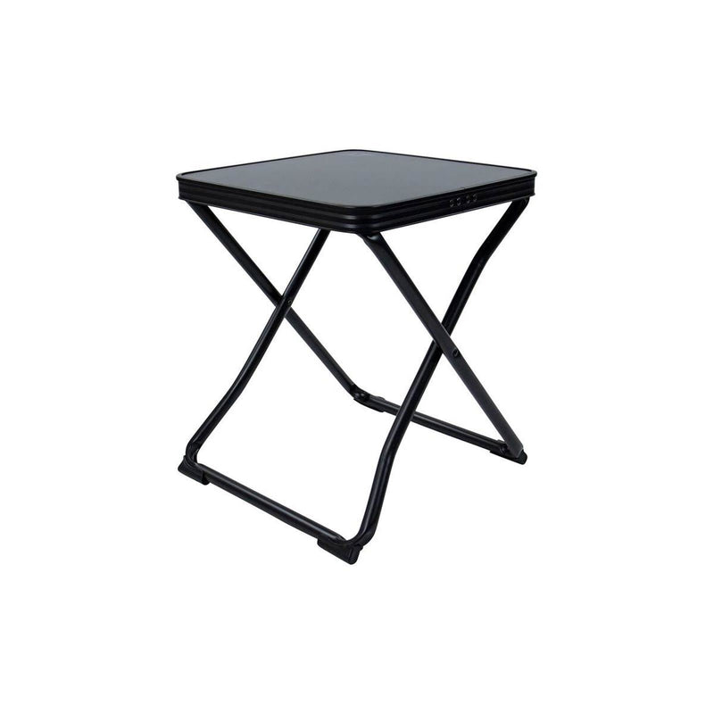 Bo-Camp Stool & Top Foldable Black - Bo-Camp - Van Life Living