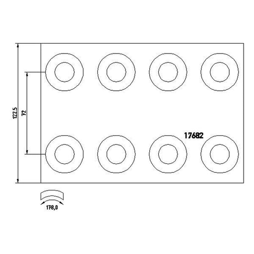 DON Don Cv Brake Lining Set MP291S7100